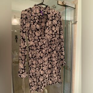 Seraphine Printed Maternity Shirt Dress US Size 4